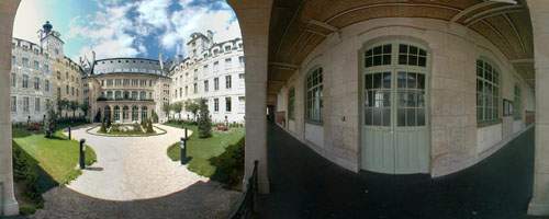 la cour d'honneur